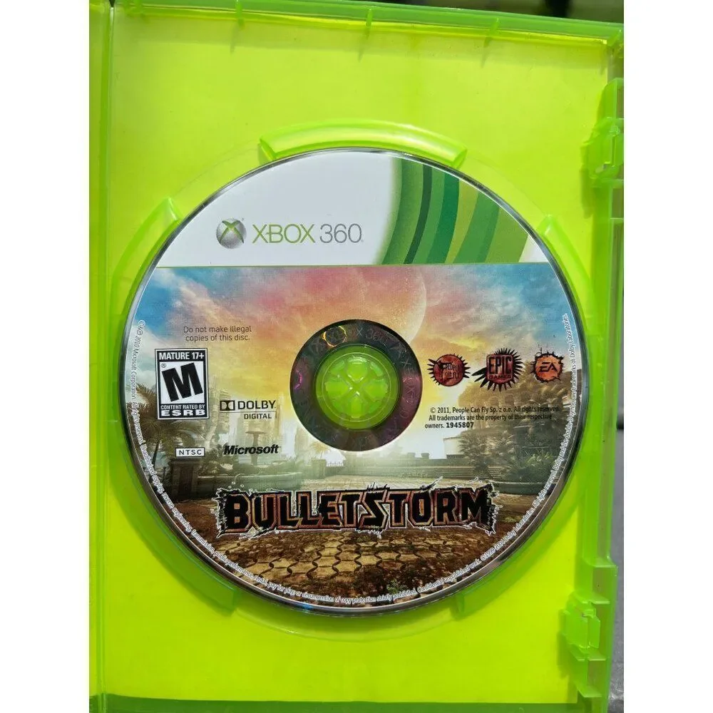 Bulletstorm Epic Edition Xbox 360 Game CIB